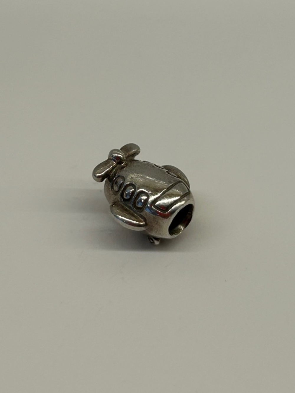 Authentic Retired Sterling Silver Pandora Airplane Travel Charm Bead